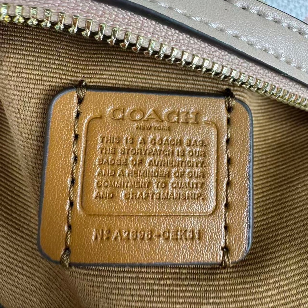 Coach Sherbet Gradient Monogram Mini Satchel - Picture 2 of 9